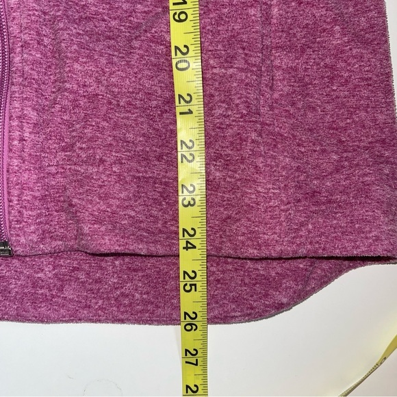 Duluth Trading Frost Lake Magenta Pink Full Zip Fleece Jacket Small Women’s - Picture 7 of 9